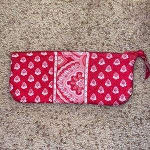 Vera bradley makeup pouch